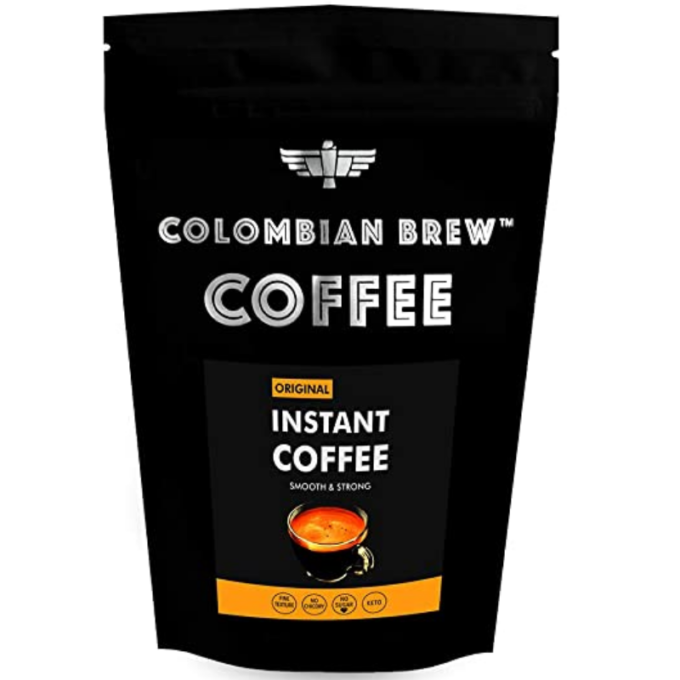 Colombian Brew Coffee Original Instant Coffee 100Gm - Black Vanilla Gourmet