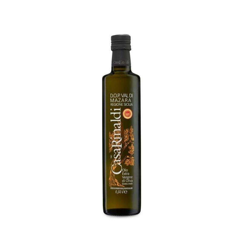 Casa Rinaldi D.O.P. Val Di Mazara Regione Sicilia Extra Virgin Olive Oil 500ml - Black Vanilla Gourmet