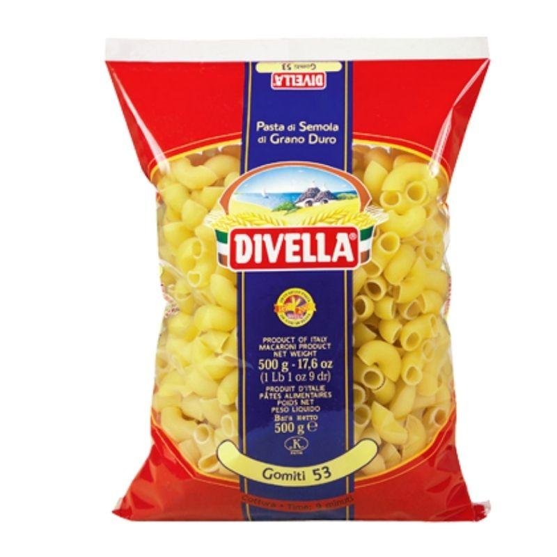 Divella Gomiti 53  - 500gm - Black Vanilla Gourmet