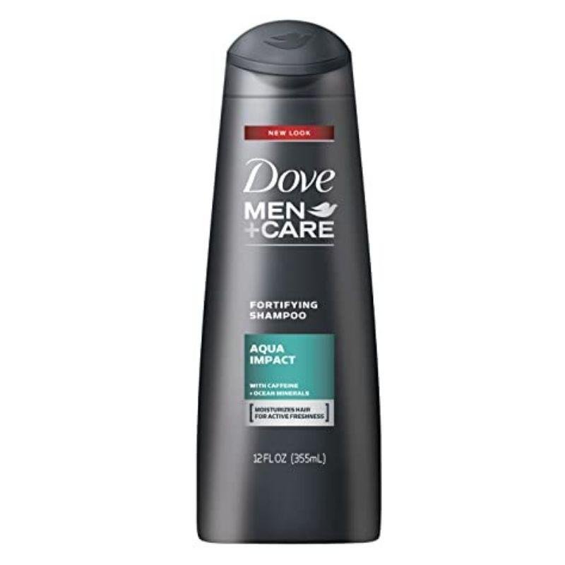 Dove Men Care Shampoo Aqua Impact 355ml - Black Vanilla Gourmet
