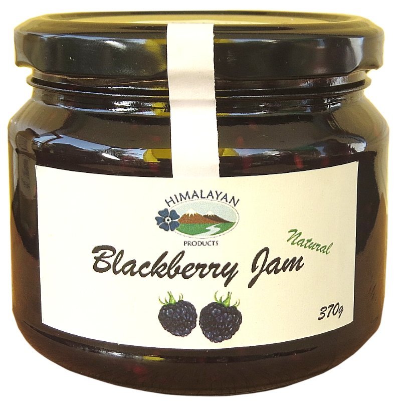 Himalayan Blackberry Jam 370gm - Black Vanilla Gourmet