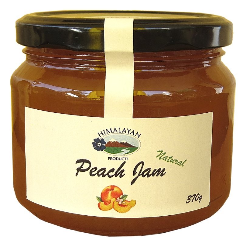 Himalayan Peach Jam 370gm - Black Vanilla Gourmet