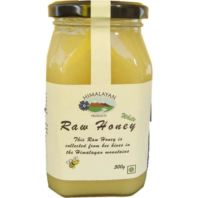 Himalayan Raw White Honey 500gm - Black Vanilla Gourmet