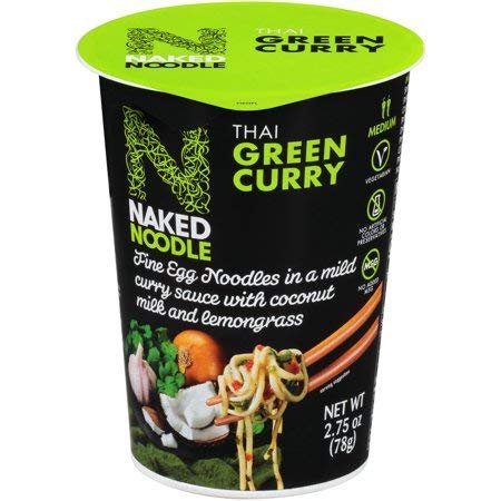 Naked Noodles Thai Green Curry - 78G - Black Vanilla Gourmet