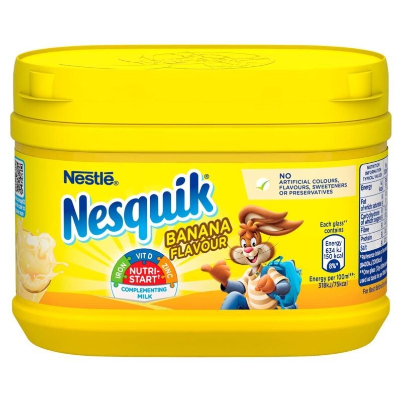 Nestle Nesquick Powder Banana - 300g - Black Vanilla Gourmet