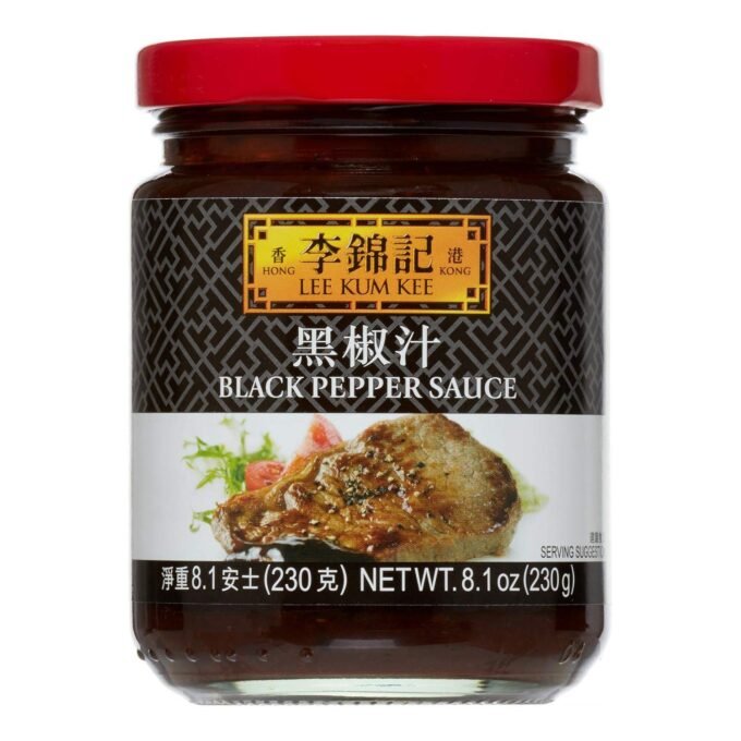 Lee Kum Kee Black Pepper Sauce 230gm - Black Vanilla Gourmet