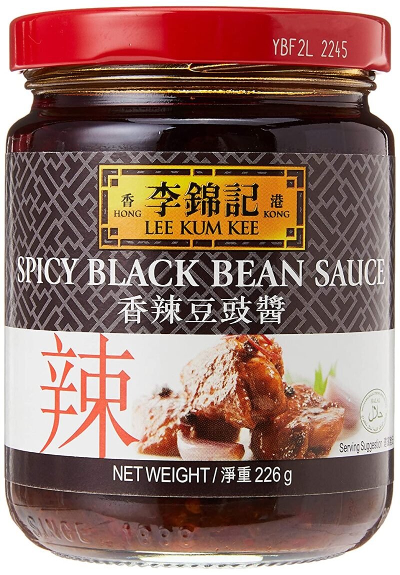 Lee Kum Kee Spicy Black Bean Sauce - 226g - Black Vanilla Gourmet