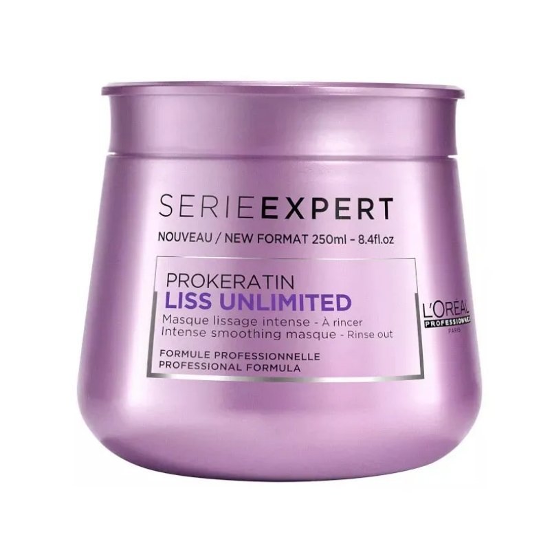 L'Oreal Professionnel Serie Expert Prokeratin Liss Unlimited Smoothing Masque 250ml - Black Vanilla Gourmet