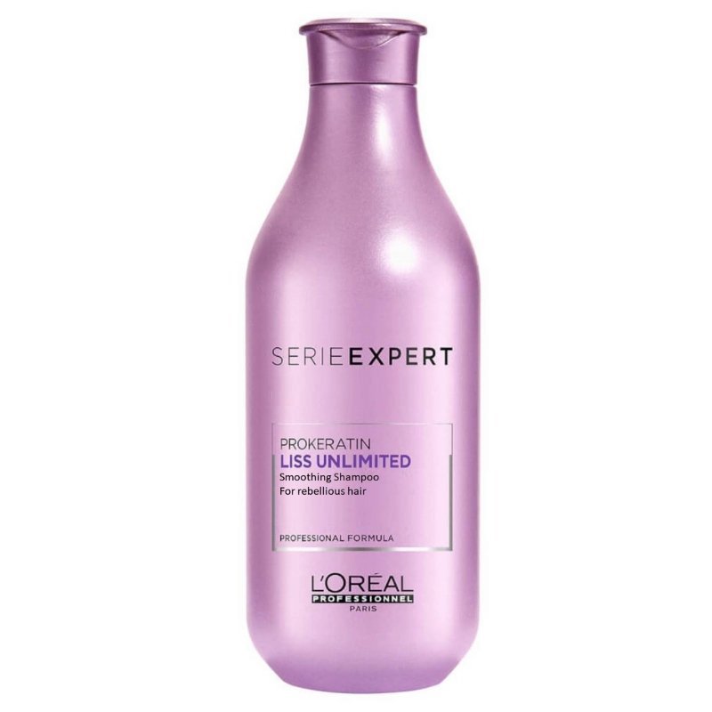L'Oreal Professionnel Series Expert Prokeratin Liss Unlimited Shampoo 300ml - Black Vanilla Gourmet