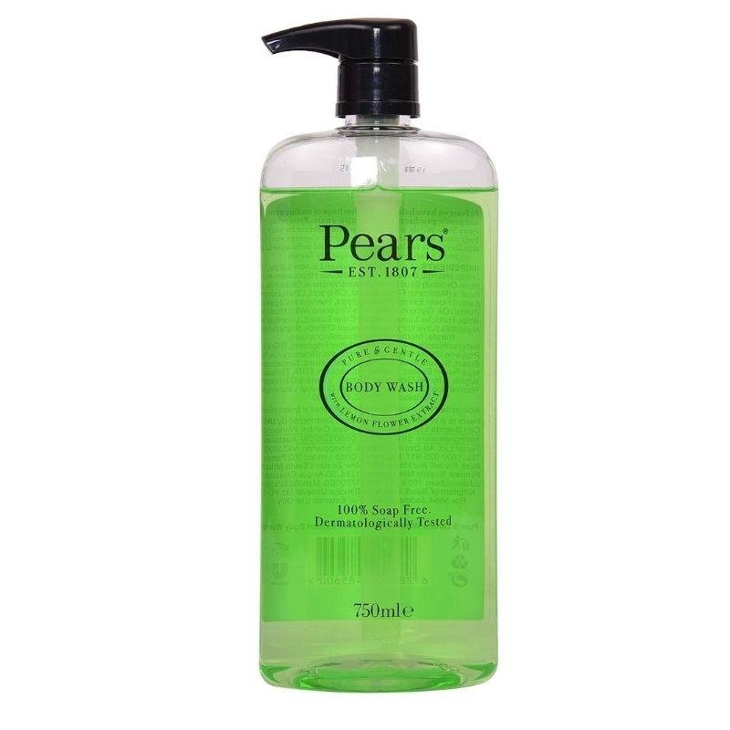 Pears Body Wash Lemon Flower Extract 750ml - Black Vanilla Gourmet