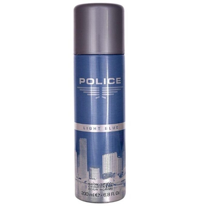 Police Light Blue Deo For Men 200ml - Black Vanilla Gourmet