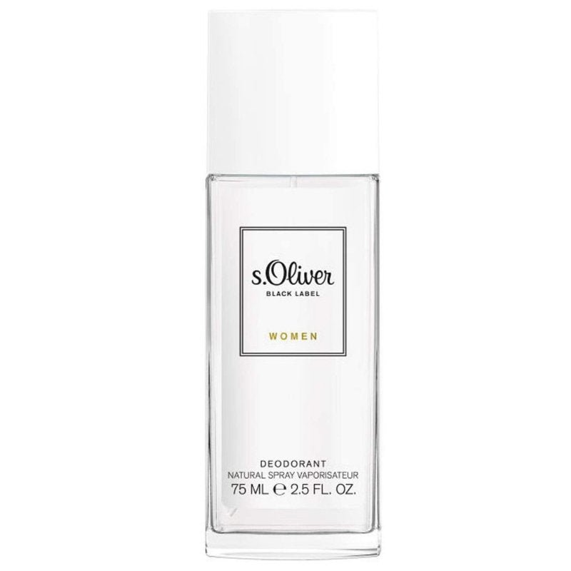 s.Oliver Deodorant Spray Black Label Women 75ml - Black Vanilla Gourmet