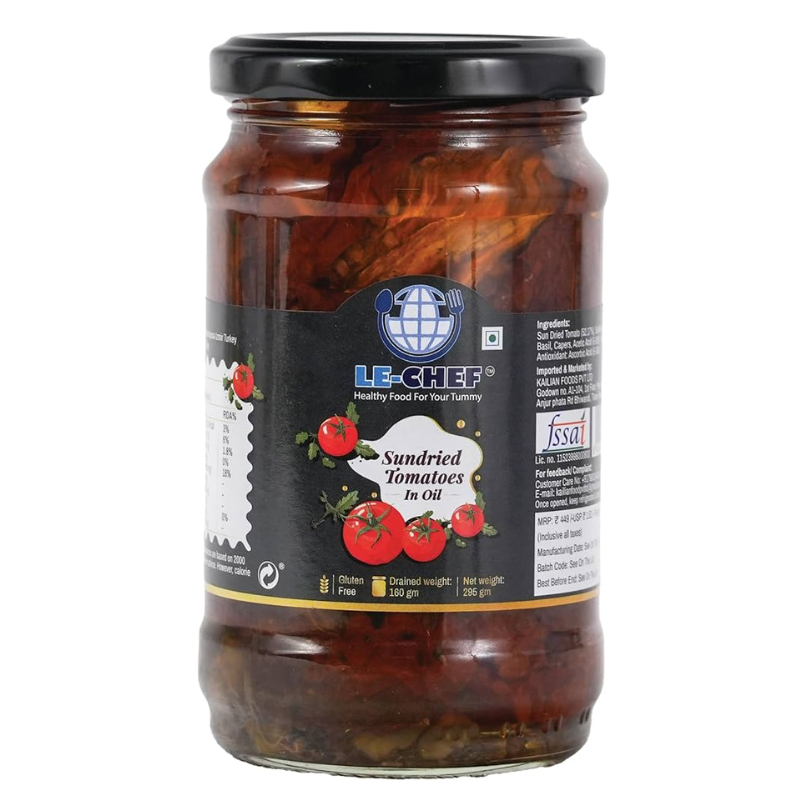 Le Chef Sun-Dried Tomatoes in Oil, 295 g