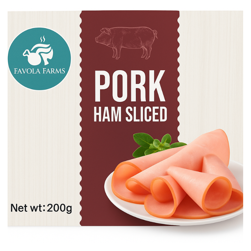 Favola Farms Pork Ham Slices, 200 g